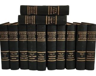 Vintage Winstons Encyclopedia Set