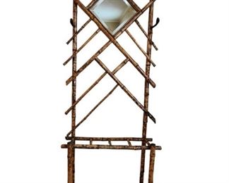 Vintage Bamboo Hall Tree