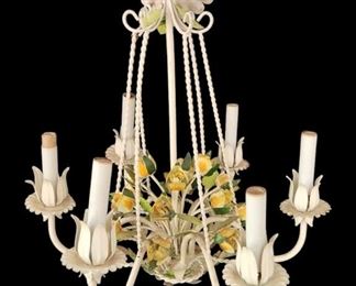 Vintage Floral Chandelier