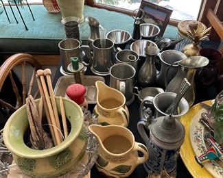 Wagner Ware pitchers, beer steins, more