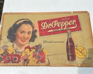 Vintage Dr. Pepper Advertising