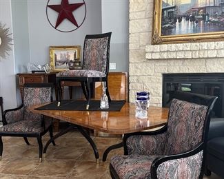 Dining table with chairs 
