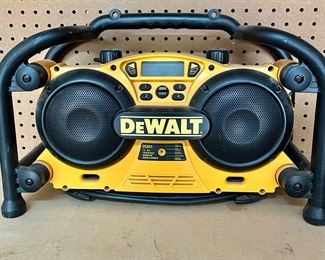 DeWalt worksite radio