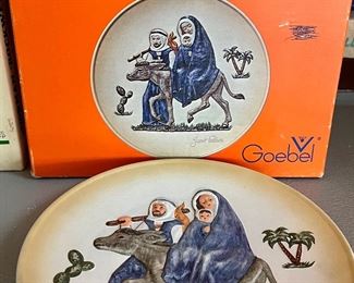 Janet Robon collector's plates