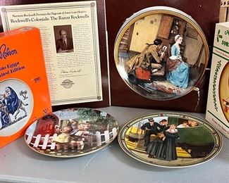Over 100 different collector's plates