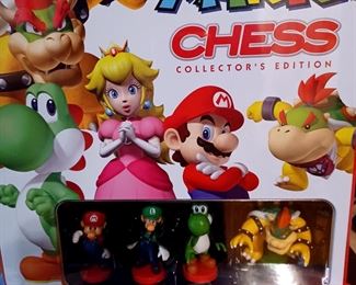 NEVER OPENED SUPER MARIO CHESS COLLECTORS EDITION