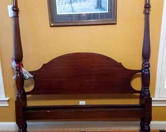 3/4 Cherry Bed with frame