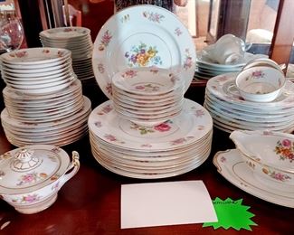 LENOX CHINA PLACE SETTING FOR 12