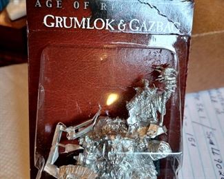 WARHAMMER GRUMLOCK AND GAZBAG - retired