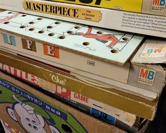 Vintage board games