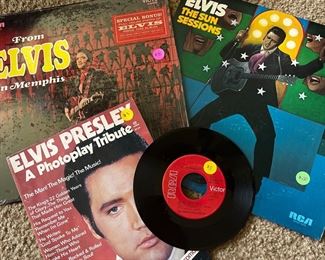 Elvis memorabilia…from Memphis still wrapped