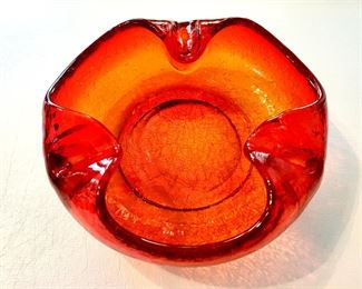 Mid-Century Italian Art Glass Cigar Ash Tray