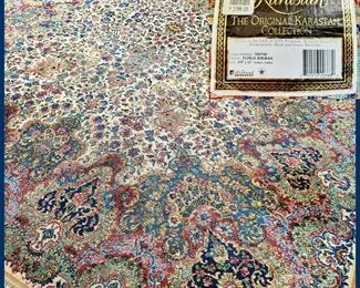 KARASTAN 100% Wool FLORAL KIRMAN Carpet 8'8" x 12'  #5