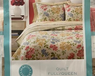 One of many bedding selections. 