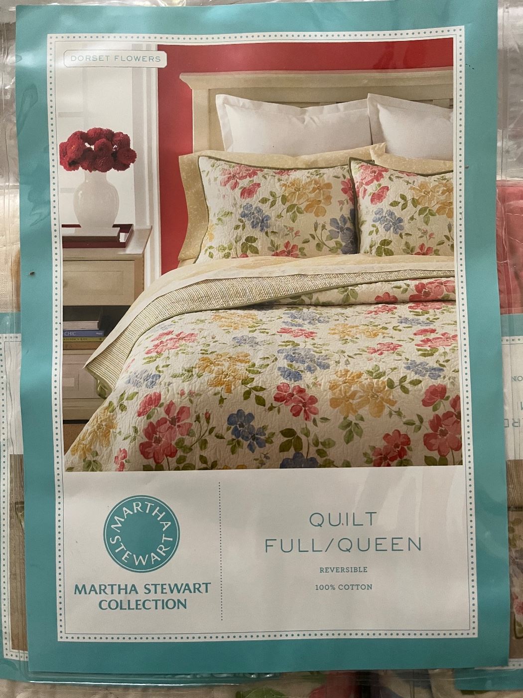 One of many bedding selections. 