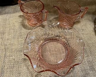 Depression glassware 