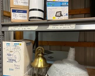 Light fixtures, like new, never used. 