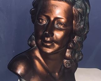 Art Decor Young Lady Bust