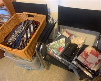 Vintage Ties, Scarves, Wallets, Hankies, Gloves