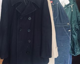 Sailors Vintage Coat, Trench Coats, Raincoat, Bid Overalls
