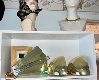 Vintage Brass Electric Wall Sconces