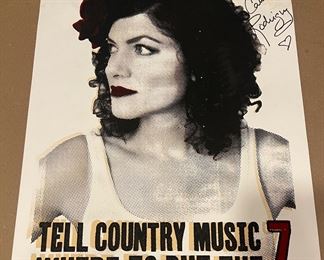 Carrie Rodriguez Signed Concert Poster
