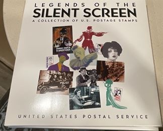 3 US Postal Stamps Silent Screen