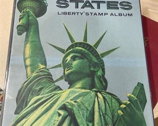 US Stamps Books with Stamps