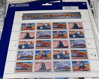 Train Stamps