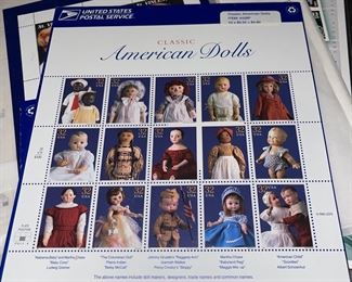 American Doll Stamp Book