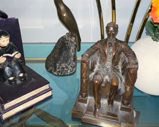 Daniel Chester French American
Seated Lincoln Statue Bronze