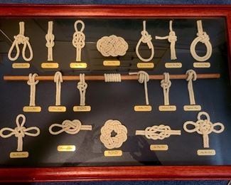 Framed Ship Nautical Knots