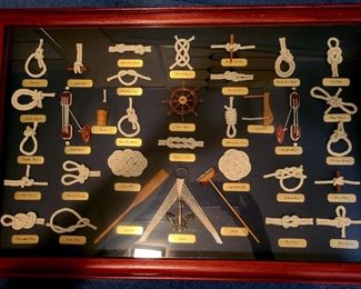Framed Nautical Knots #2
