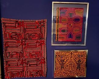 Mola Indians Tapestries