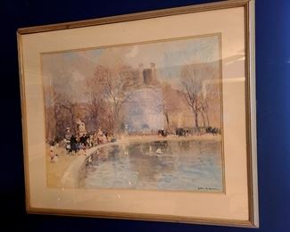 Jules Rene Herve Framed Print