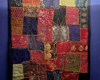 Sari Patchwork Tapestry