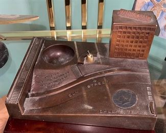 Rare Desk Pen Metal JFK Assassination Memorial