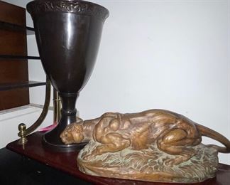 Joseph Boulton Panther, Bronze Urn