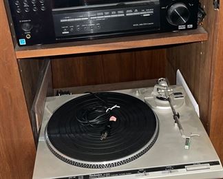 Technics SL5300 Record Player, Pioneer VSX D514