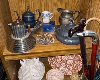 More Silver-plate English, More Pottery