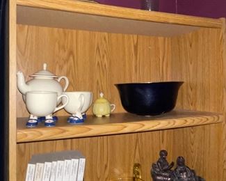 Carlton Ware Walking Ware Set, More Bookshelves, Amber Glass Bowl, Book Readers Bookends,