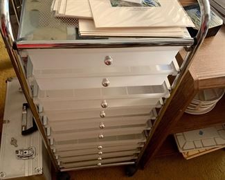 Rolling Cart 10 Drawers