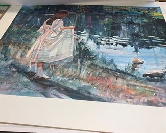 V Wellert Signed Print