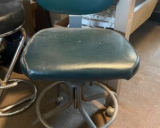 Vintage Drafting Rolling Chair