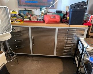 Seville Heavy Dusty Workbench Cabinet