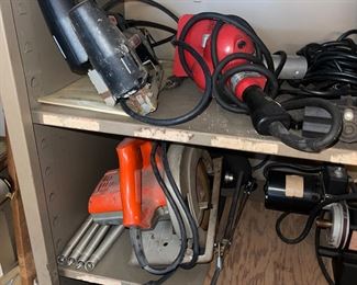 Skill Saw, Zig Saw, Drill