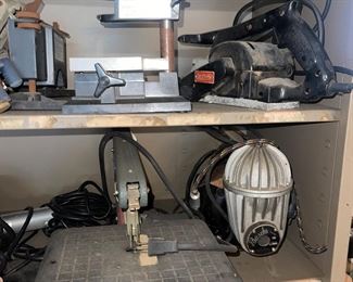 Sander, Paasche Air Compressor