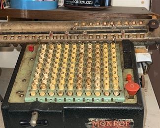 Monroe Antique Adding Machine