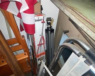 Tripods, Easels, Wood and Aluminum