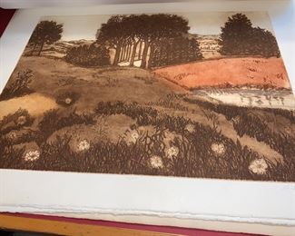 Several Bernice Dauman Etchings Signed Numbered